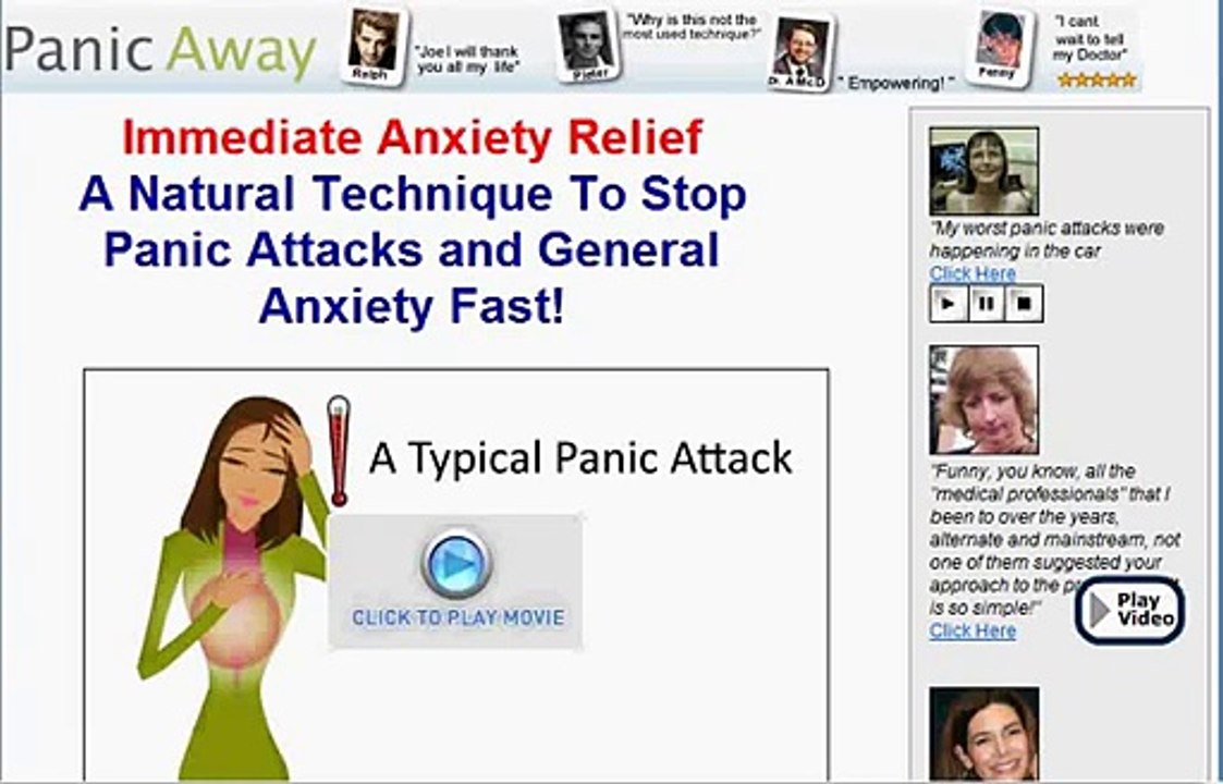 Panic Away by Joe Barry End Anxiety and Panic Attacks Overview