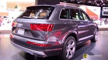 2016 Audi Q7 TDI Quattro - Exterior and Interior Walkaround - Debut at 2015 Detroit Auto Show