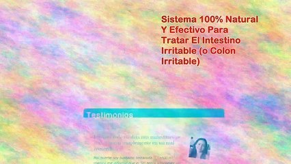 Adios Intestino Irritable