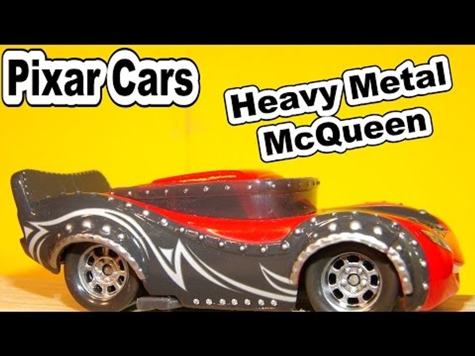 Pixar Cars Unboxing Heavy Metal Lightning McQueen , and Play Doh Version by Top YouTube Channel for