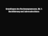 [PDF Download] Grundlagen des Rechnungswesens Bd. 1: Buchführung und Jahresabschluss [PDF]