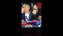 Guy dab behind Barack Obama Guy Dabbing behind Barack Obama
