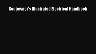(PDF Download) Boatowner's Illustrated Electrical Handbook Download