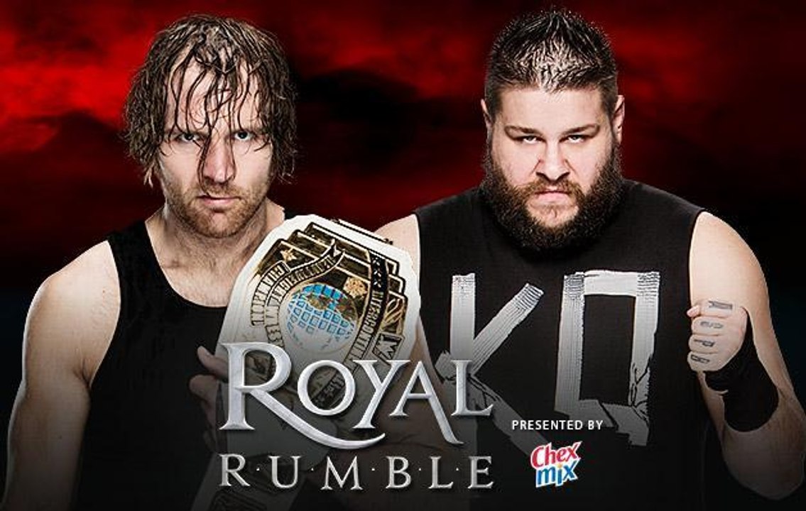 Royal Rumble 2016 - Dean Ambrose Vs Kevin Owens - Last Man Standing Match