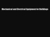 [PDF Download] Mechanical and Electrical Equipment for Buildings [Download] Online