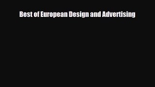 [PDF Download] Best of European Design and Advertising [PDF] Online