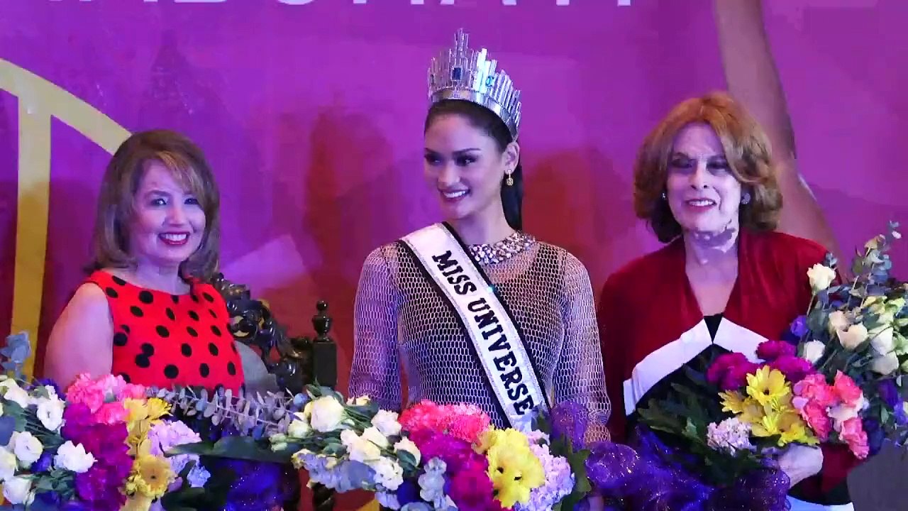 Miss universe macht sich für aids-opfer stark