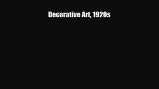 [PDF Download] Decorative Art 1920s [Read] Online