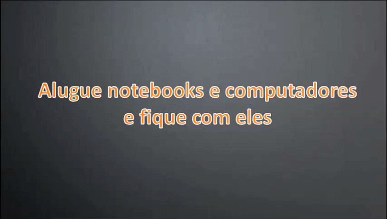 Aluguel de Notebooks Rental Brasil