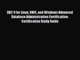 [PDF Download] DB2 9 for Linux UNIX and Windows Advanced Database Administration Certification: