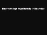 [PDF Download] Masters: Collage: Major Works by Leading Artists [PDF] Online