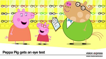 Peppa\'s Glasses - Vision Express Clip