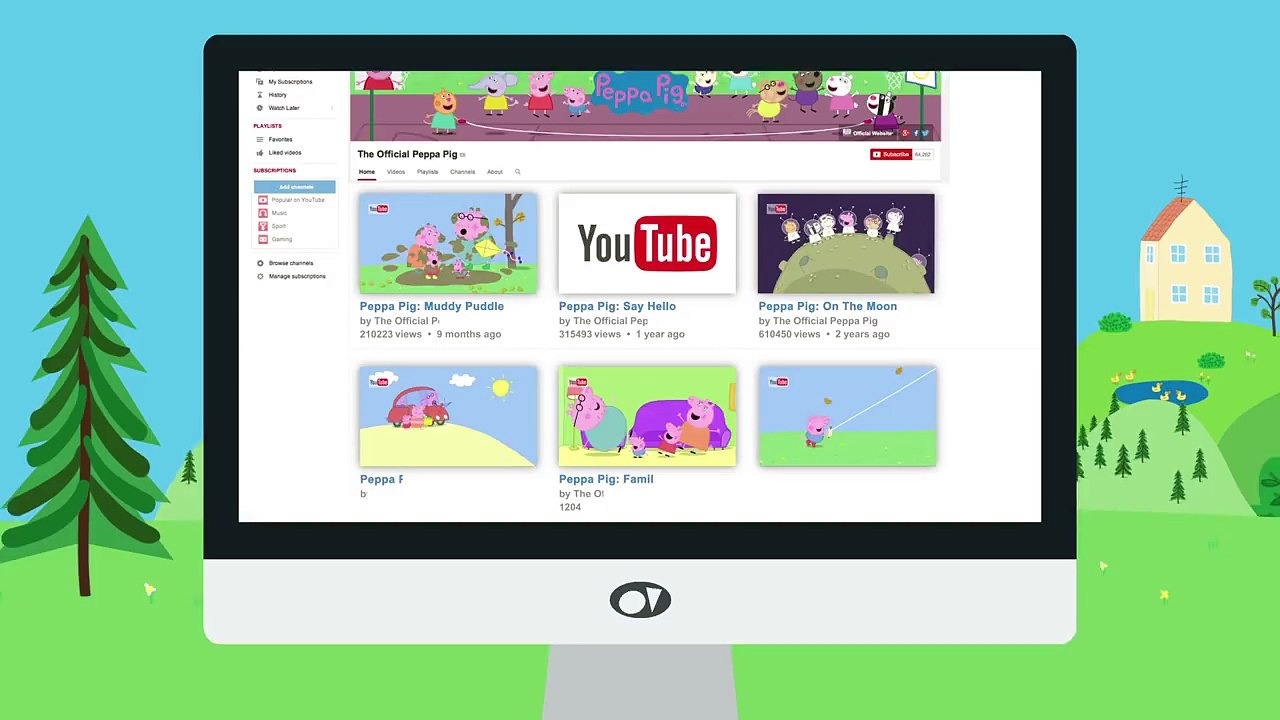 Welcome to Peppa Pig on YouTube!