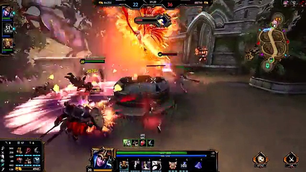 smite gameplay_ 42 minuts joust!!_ Comeback_ black squad
