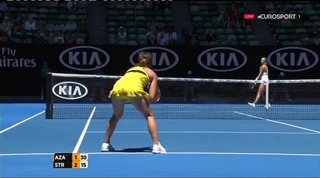 Victoria Azarenka vs Barbora Strycova ~ Highlights AO-2016