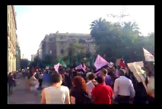 Manifestaciones en Chile contra el Acuerdo Transpacífico TPP