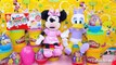 Peppa pig Minnie mouse Daisy Duck Kinder PLAY DOH SURPRISE EGGS Spiderman egg Barbie