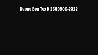 [PDF Download] Kappa Ben Tex K 260090K-2322 [Download] Full Ebook