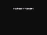 San Francisco Interiors  Free PDF