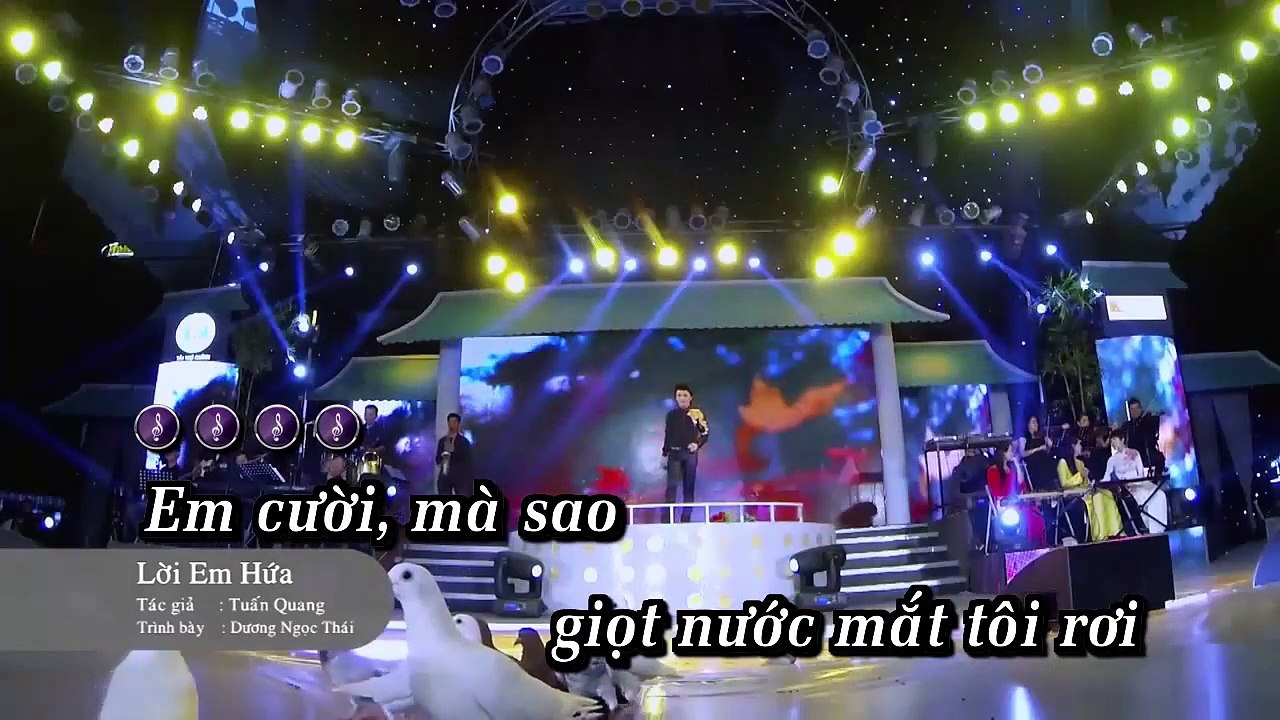 Lời Em Hứa - Dương Ngọc Thái -Karaoke