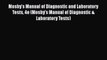 PDF Download Mosby's Manual of Diagnostic and Laboratory Tests 4e (Mosby's Manual of Diagnostic