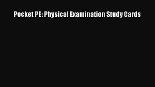 PDF Download Pocket PE: Physical Examination Study Cards Download Online