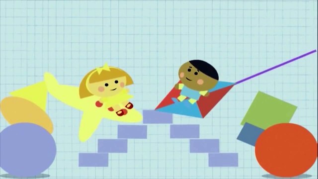 Учим геометрические фигуры с Мэдди и Эдди: развивающие мультики для самых маленьких, 7 сер