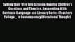 [PDF Download] Talking Their Way into Science: Hearing Children's Questions and Theories Responding