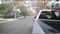 Supercars run stop sign and hit vehicles in Beverly Hills