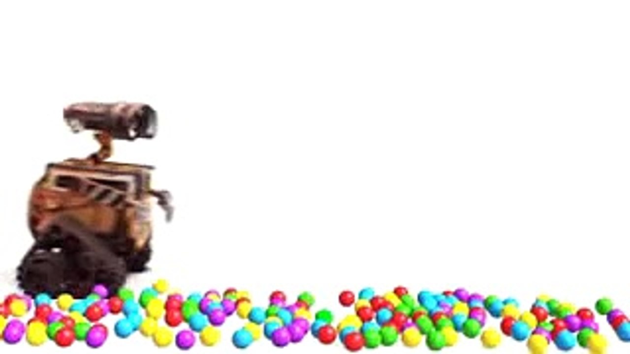 Pixar Short Wall-E meets Bouncy balls