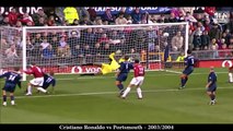 Cristian Ronald ● Al Fre Kick Goal Fo Mancheste United ( ENG Commentary )