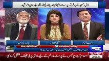 Haroon Rasheed Got Angry on Habib Akram For Favouring Maulana Abdul Aziz