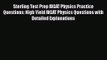 Sterling Test Prep MCAT Physics Practice Questions: High Yield MCAT Physics Questions with