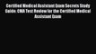 Certified Medical Assistant Exam Secrets Study Guide: CMA Test Review for the Certified Medical