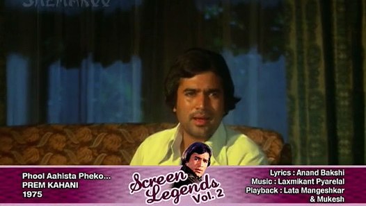 Phool Ahista Phenko (HD) - Prem Kahani Songs - Rajesh Khanna - Mumtaz