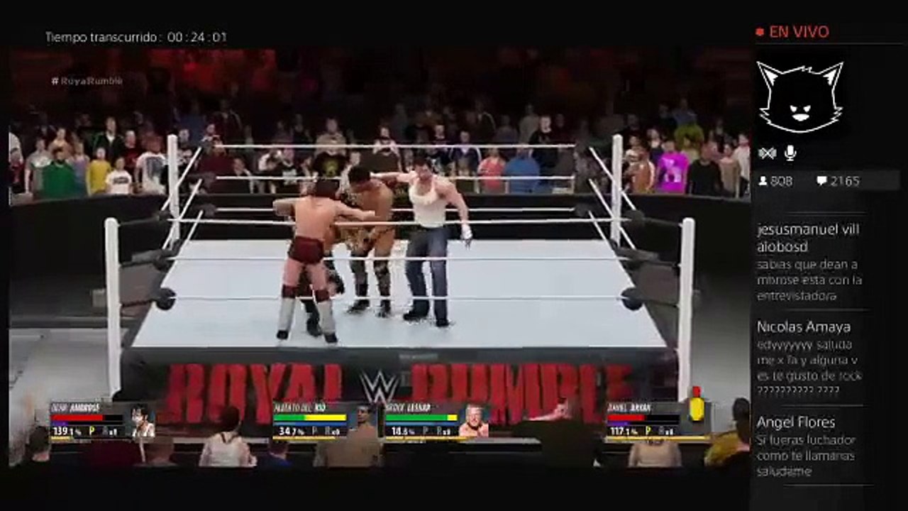 Triple H Gana \"WWE ROYAL RUMBLE 2016\" - FULL MATCH