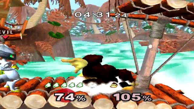 Super Smash Bros. Melee - Classic Mode - Part 4 [Mewtwo]