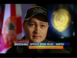 police dog in action -