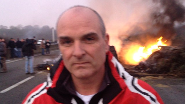Manif des agriculteurs à Lorient