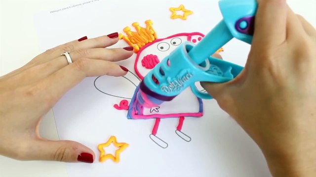 Peppa Pig Play-Doh DohVinci Art Studio Design Peppa Pig with Play Doh Vinci Dibujar con Plastilina