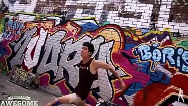 Những pha biễu diễn võ thuật cha của đỉnh