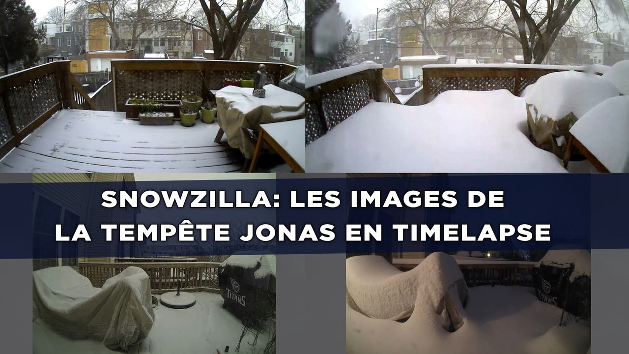 Snowzilla: Les images de la tempête Jonas en timelapse