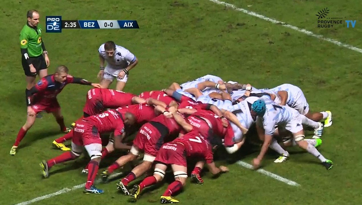 Béziers / Provence Rugby - Résumé - ProD2 16ème journée