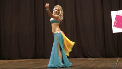 Ukrainian Beautiful Bellydance Girl - Victoria Kolesnik - Championship
