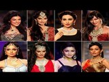 Celebrities Ramp Walk at India International Jewellery Week (IIJW) 2013