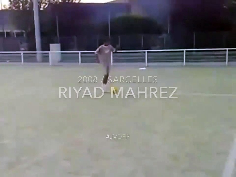 Long before he joined Leicester City Football Club Awesome old school clip of 18-year-old Riyad Mahrez doing freestyle t