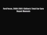[PDF Download] Ford Focus 2000-2001: Chilton's Total Car Care Repair Manuals [Download] Online