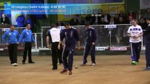Mène 6, finale Bresciano contre Langloys, Super 16 masculin, Sport Boules, Saint-Egrève 2016
