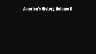 (PDF Download) America's History Volume II Download