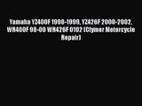 Yamaha YZ400F 1998-1999 YZ426F 2000-2002 WR400F 98-00 WR426F 0102 (Clymer Motorcycle Repair)